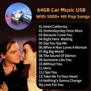 Free Shipping 64GB Car Music USB Drive